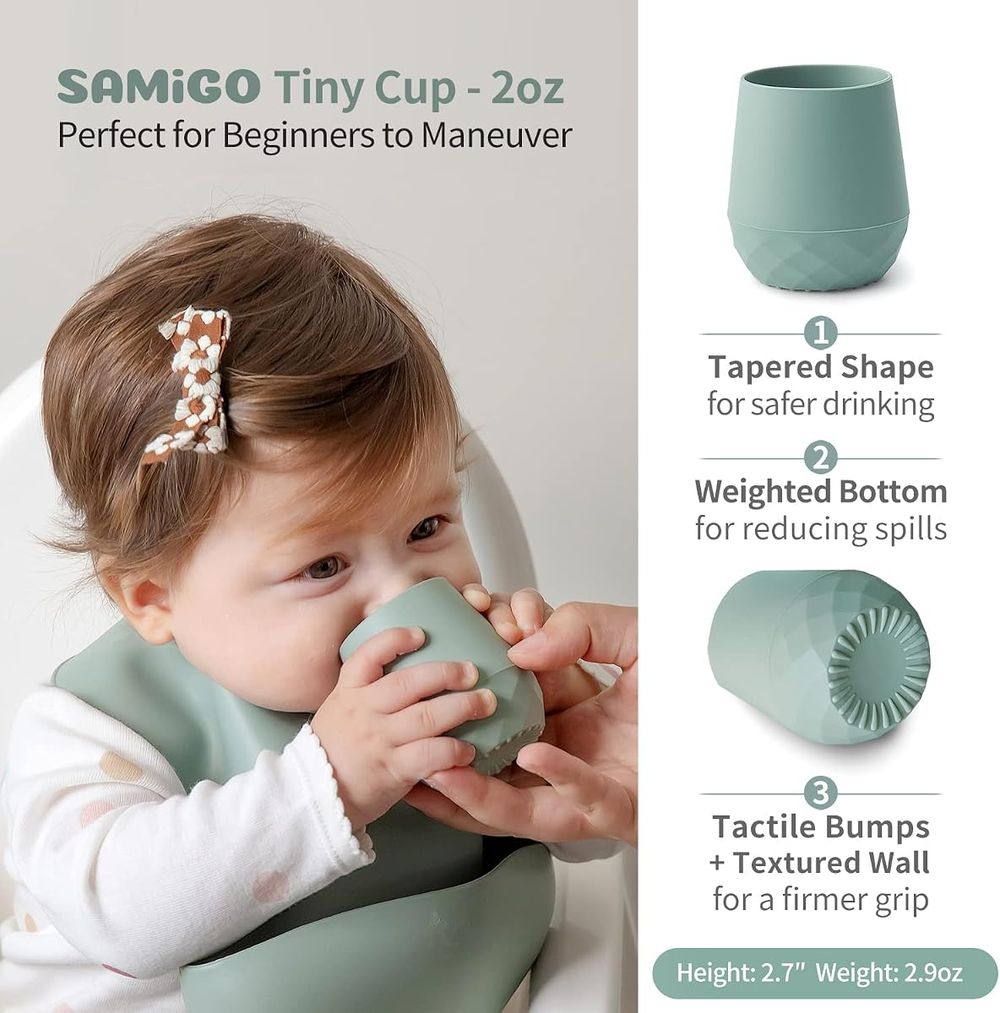 Seven-piece silicone baby feeding set photo 5